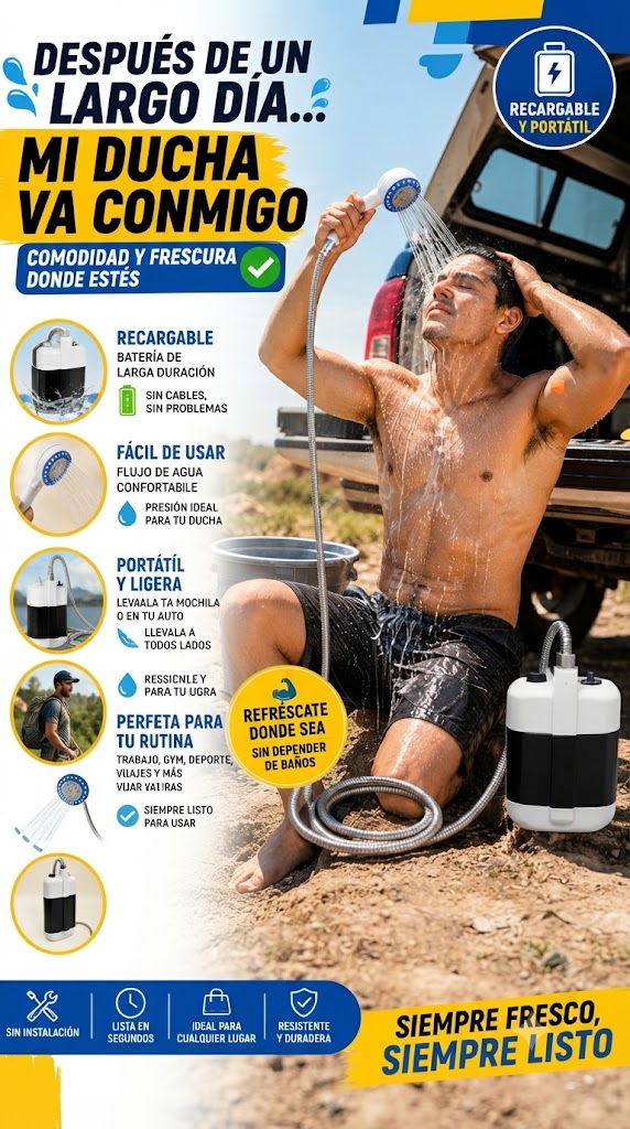 DUCHA PORTATIL