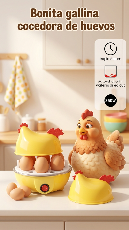 Gallina Hervidor Automatica de huevos