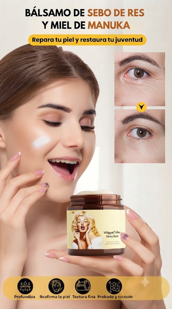 EVIL GOODS | Crema Facial de Sebo de Res y Miel de Manuka
