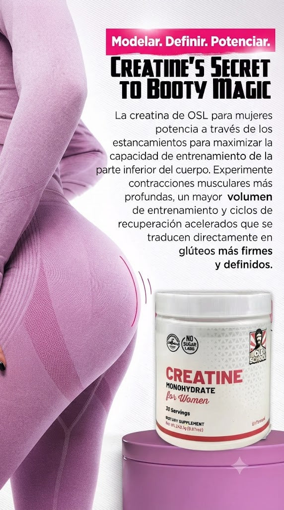 Creatina Monohidratada For Women | Fuerza, Tono y Energía para Ella