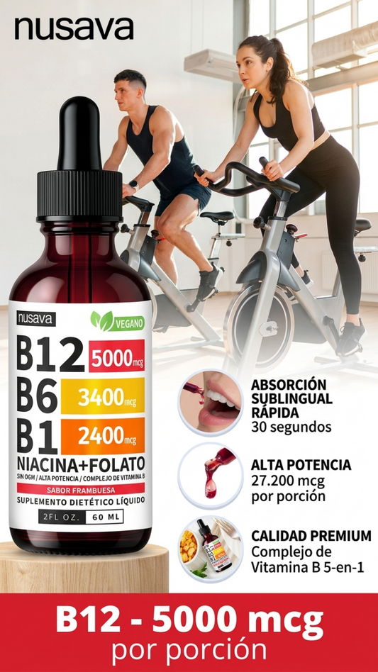 VITAMINA B12 NUSAVA CAJA X2