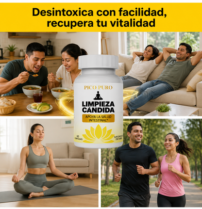 Candida Cleanse — Fórmula Desintoxicante Intestinal