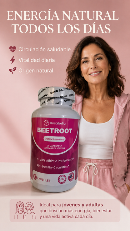 Beetroot Premium – Suplemento Natural de Remolacha 🌱