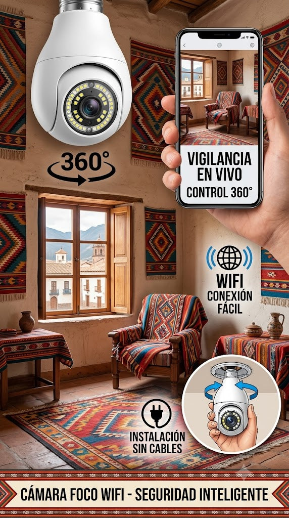 FOCO CAMARA WIFI