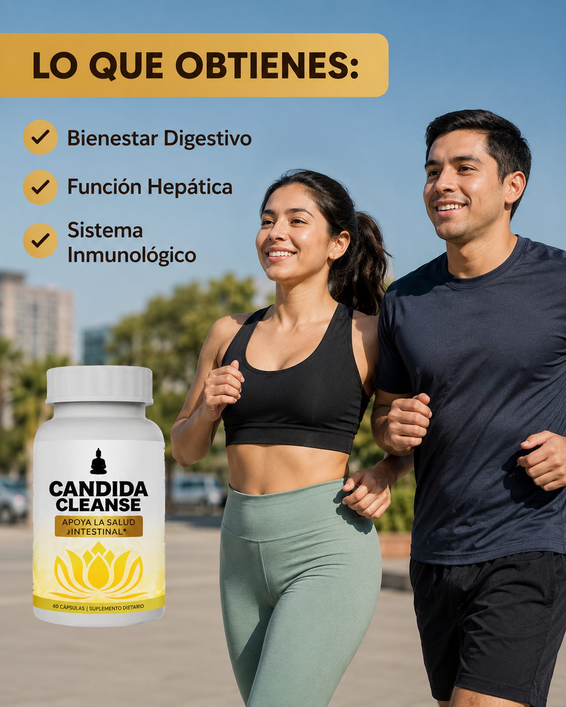 Candida Cleanse — Fórmula Desintoxicante Intestinal