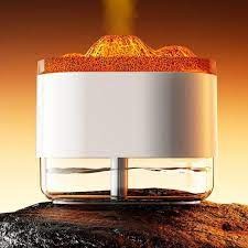 Humidificador Volcán con Luz LED - Ambiente Fresco y Decorativo