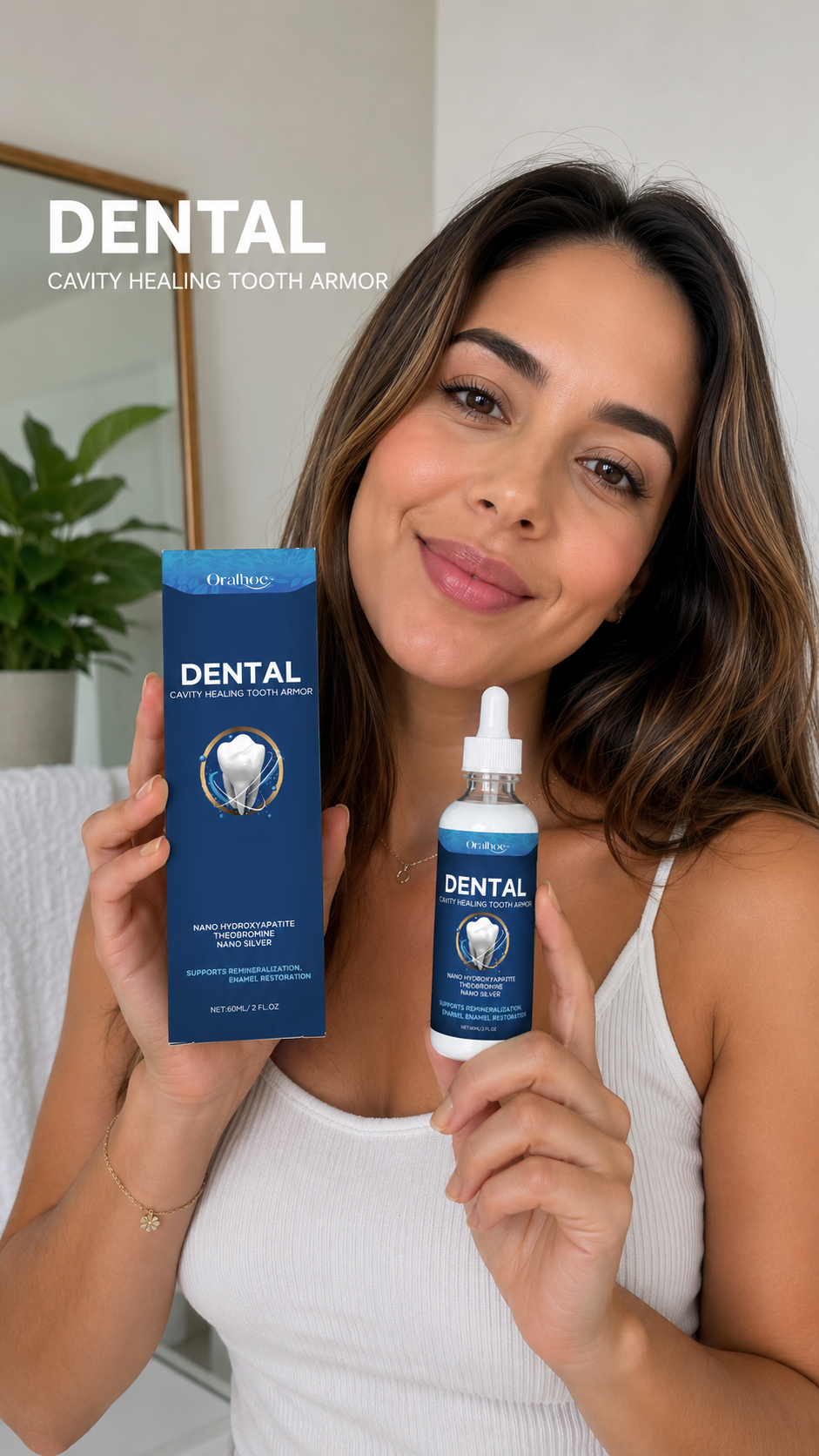 Combo Irrigador Bucal + Armadura Dental — Limpieza Profunda en Casa
