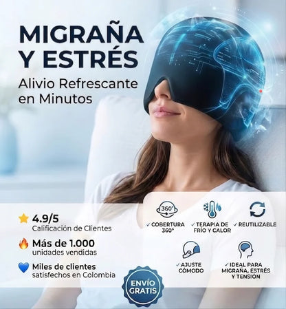 Gorro Gel Para Migraña Dolor De Cabeza