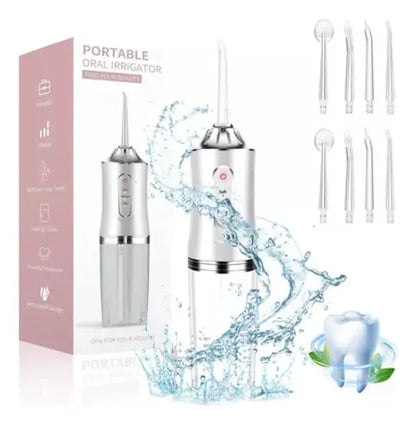 Combo Irrigador Bucal + Armadura Dental — Limpieza Profunda en Casa