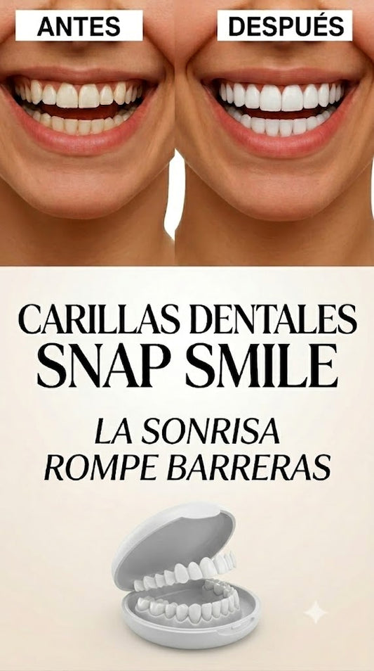 Carillas Dentales Snap Smile – Sonrisa Perfecta en Segundos