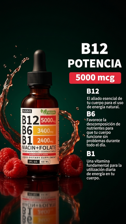 VITAMINA B12 NUSAVA CAJA X2