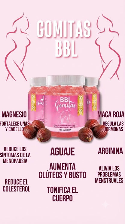 Aguaje BBL para Adultos Gomitas Sottcor