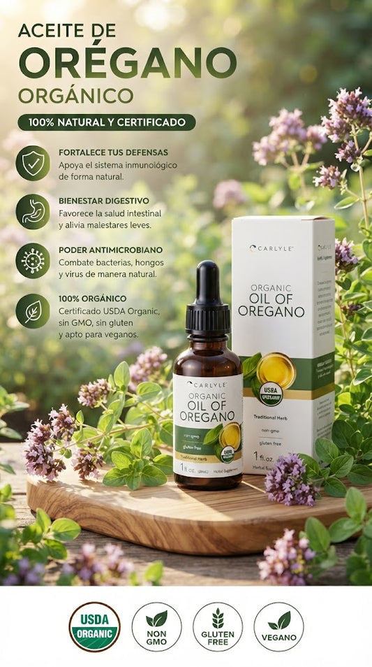 ORGANIC OIL OF OREGAN