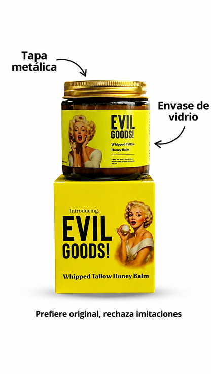 EVIL GOODS | Crema Facial de Sebo de Res y Miel de Manuka