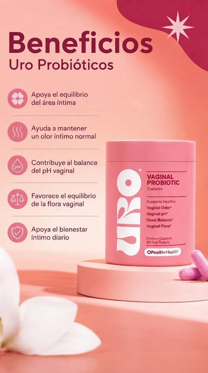 Uro Vaginal Probiotic — Flora Íntima en Equilibrio