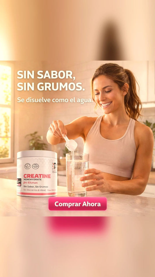 Creatina Monohidratada For Women | Fuerza, Tono y Energía para Ella